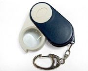 放大鏡驗鈔鑰匙扣