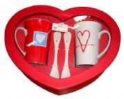 心型情侶杯