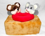 精鼠情侶紙巾套