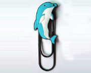 海豚滴塑書(shū)夾