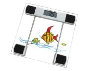 熱帶魚玻璃人體秤