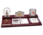 高檔紅木（亞光）臺(tái)歷