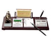 高檔紅木（亮光）臺歷