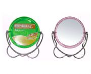 康師傅鐵框圓形小臺鏡