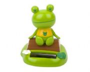 太陽(yáng)能青蛙公仔擺件