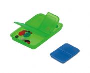 方形三格藥片盒