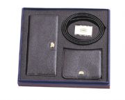 西裝包、錢包、皮帶套裝