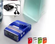 FM收音機(jī)太陽能計步器