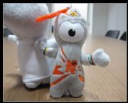 倫敦奧運(yùn)會(huì)吉祥物文洛克掛件