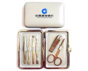 高檔PU亮光皮料款式6件套