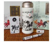 陶瓷杯+6600MA移動(dòng)電源+陶瓷筆+陶瓷U盤