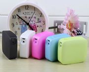 橡膠磨砂時尚電源